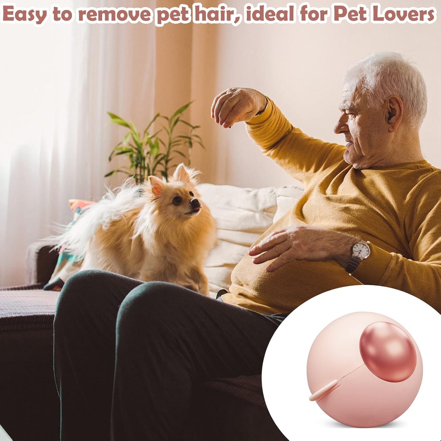 Multi-Use Pet Hair Removal Tool - Perfect for Clothes, Furniture, and More